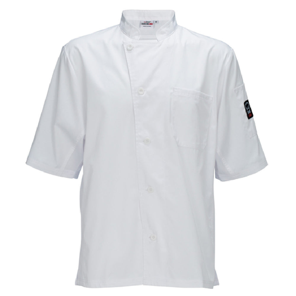 Winco UNF-9W3XL Broadway Ventilated Shirt Tapered Fit With Chest Pocket And Thermometer Pocket On Sleeve