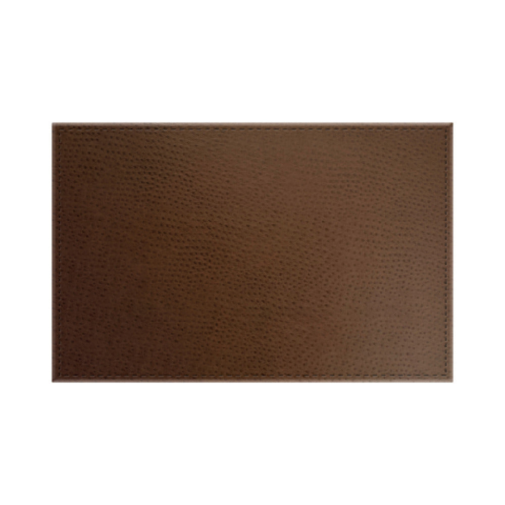 Risch TABLEMAT-CH 17X11 Chesterfield Ostrich Texture Faux-leather Table Mat (specify Color)