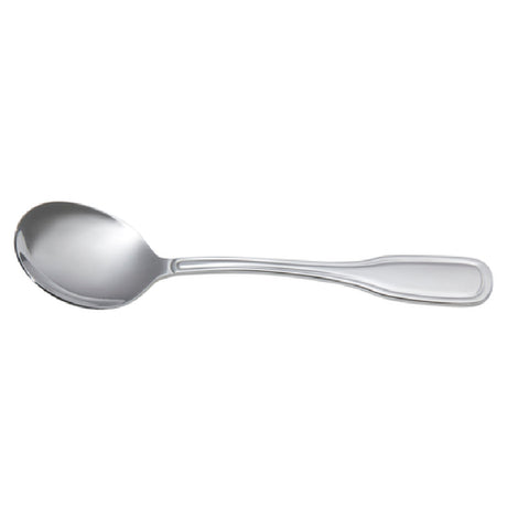 Arc Cardinal FG709 Arcoroc Capitale Flatware Soup Spoon (L:6.25'' X W:1.9'') 18/0 Stainless Steel