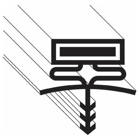 Bally 054117 Gasket Door 37 3/8" X 77 1/2"