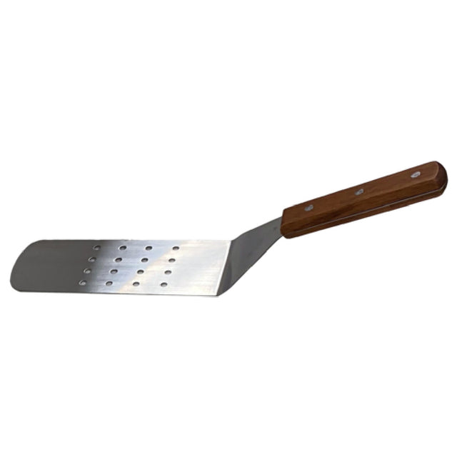 Town 34980 Extra-Long Wooden Handle Grill And Griddle Spatula. Blade Length: 10”