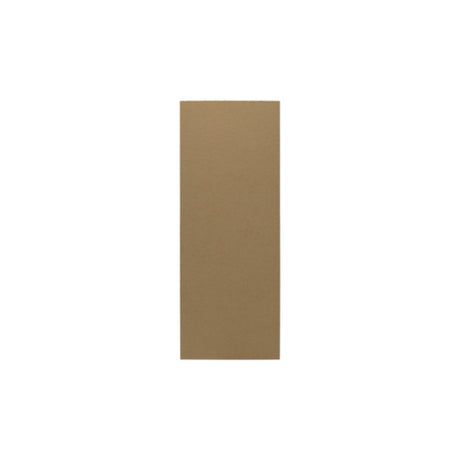 Risch CHIP 4.25X11 4 1/4 X 11 Brown And Rigid Hardboard Menu Stiffener Made For All Clear Vinyl And Deluxe Sewn Menu Covers