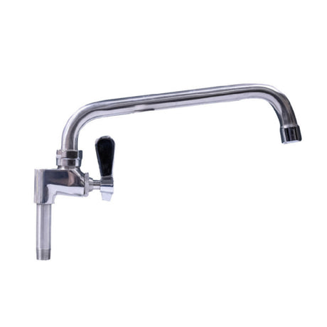 BK Resources EVO-AF6 Evolution Series Add On Faucet Swing Spout 6" Stainless Steel