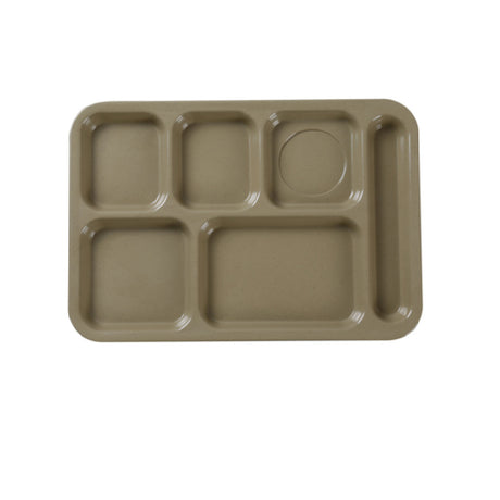 Yanco NC-802S Nu-Classic Compartment Tray 14"L X 10"W 6-compartments