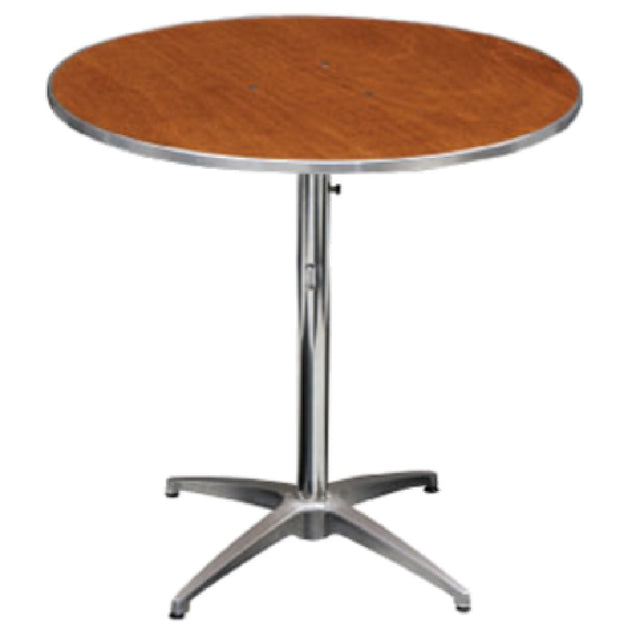 Forbes Industries HO24DI-SKADJ 200 Series Pedestal Table Round 24" Dia.