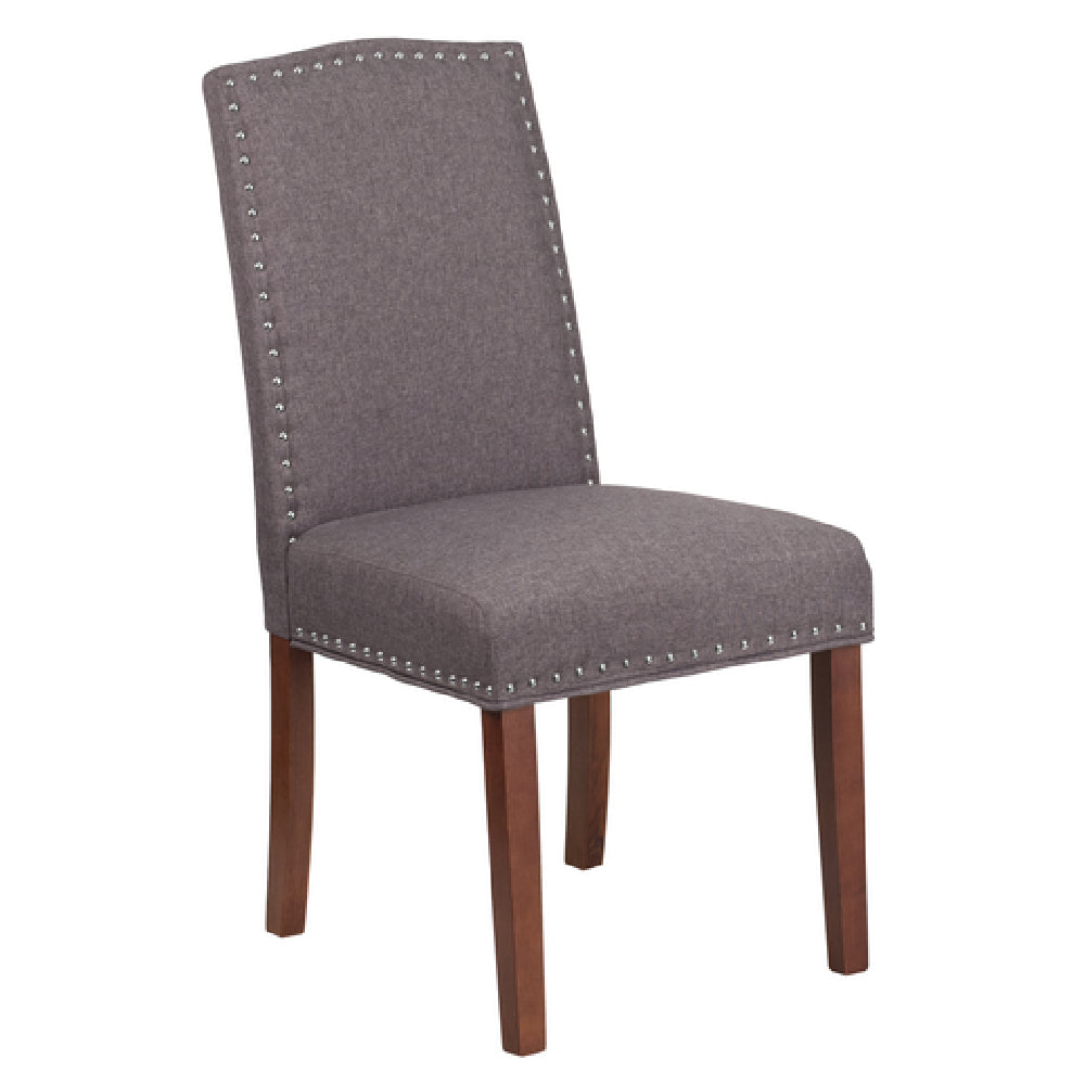 Flash Furniture QY-A13-9349-GY-GG Hercules Hampton Hill Series Parsons Side Chair