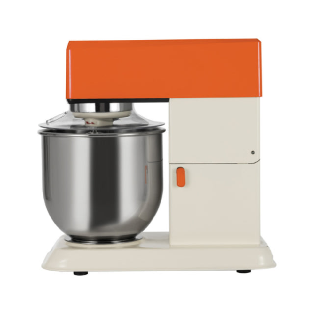 Dynamic USA PM001.1 - LT7 Planetary Countertop Mixer, 8qt(7 Liters) Brushed Stainless Steel Bowl With Handle