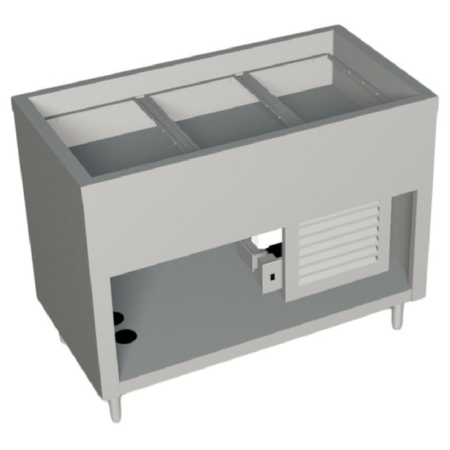 Duke 315-25SS-N7 AeroServ™ Cold Pan Unit 46"W X 24-1/2"D X 36"H 20 Ga Stainless Steel Top