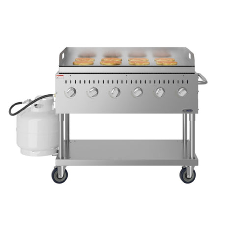 Koolmore CGKIT4-48G Commercial Outdoor Grill 47-3/5"W X 23-1/5"D X 40-4/5"H (6) Burner