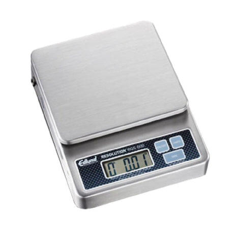 Edlund RGS-600 Resolution™ Scale Digital Four Capacity Display Options: 1 Lb. 4 Oz. X 0.01 Oz./ 600 G X 0.1 G/ 1.25 Lbs. X 0.0002 Lbs./ 20 Oz. X 0.01 Oz.