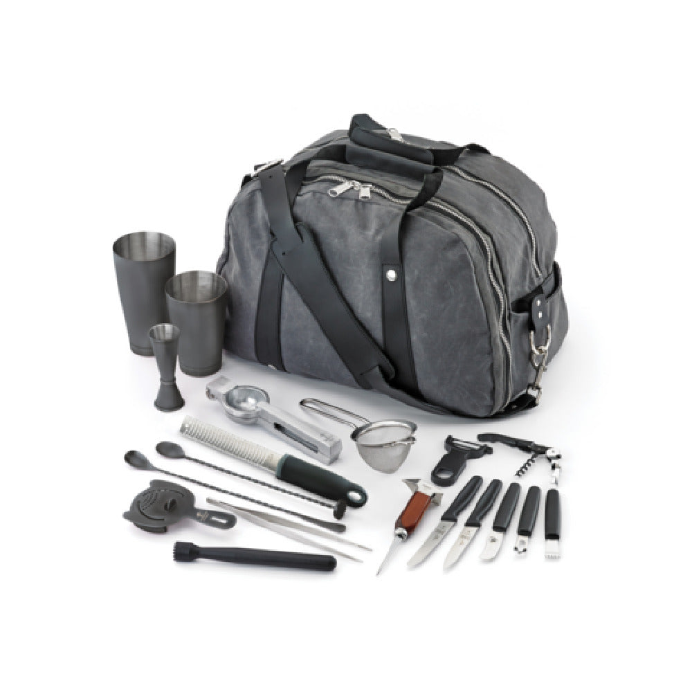 Mercer M37103MBK - Barfly® Deluxe II Set, 18-piece, Includes: (1) Cocktail Shaker Set