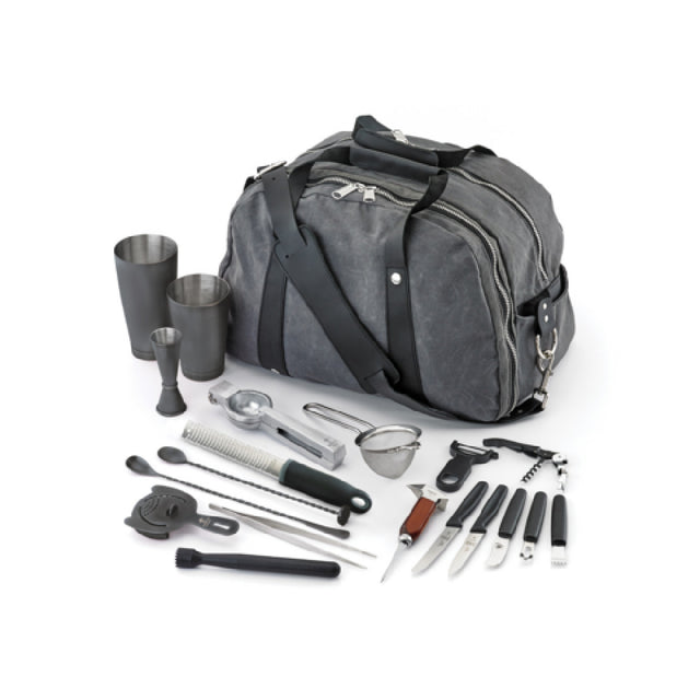 Mercer M37103MBK - Barfly® Deluxe II Set, 18-piece, Includes: (1) Cocktail Shaker Set