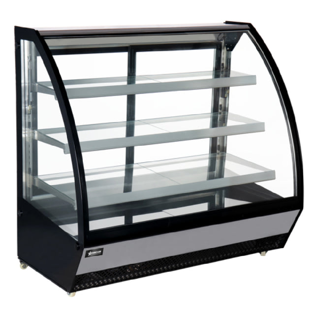 Omcan 48352 (RS-CN-0660) Refrigerated Display 48"W Curved Front Lift-up Glass