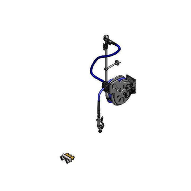 T&S Brass B-7112-U1MXS11XSA - Hose Reel System: B-7112, B-0512 & B-CVH1-2,0RK-SK