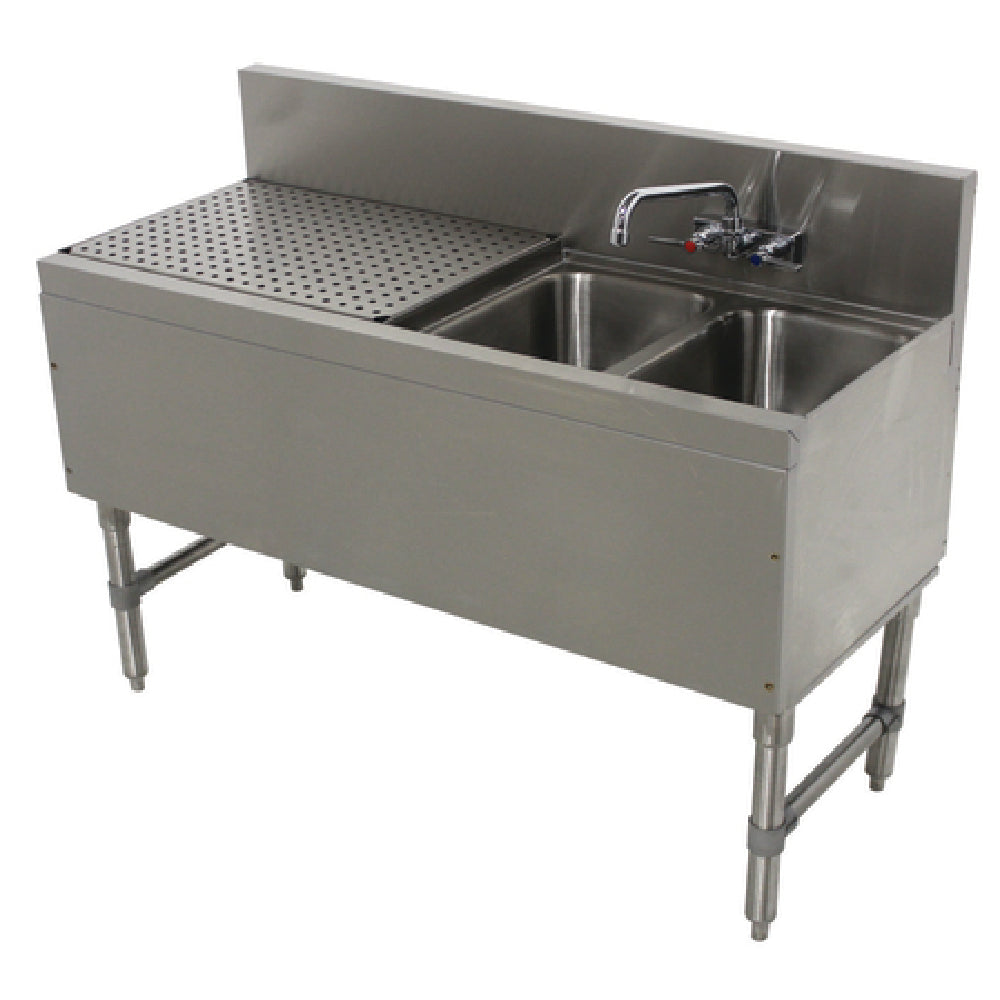 Advance Tabco PRB-19-32R Prestige Underbar Sink Unit 2-compartment 36"W X 20"D X 36"H