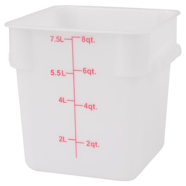 Stanton Trading PES-8 - Food Storage Container, Square, 8 Qt.