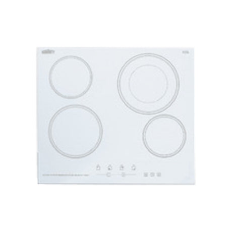 Summit CR4B23T6W Radiant Cooktop Electric 23-1/4" W