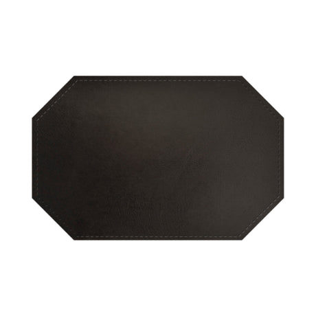 Risch TABLEMATOCT-TAM 17X11 Tamarac Light-grain Faux-leather Table Mat (specify Color)