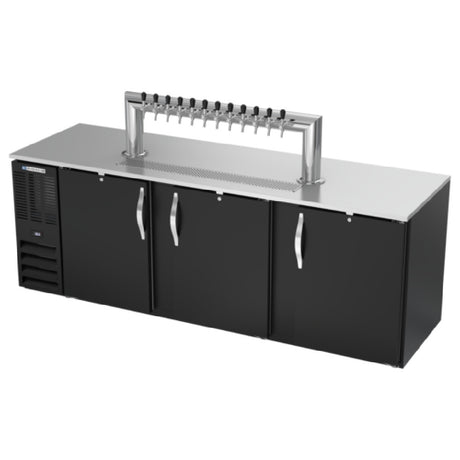 Beverage Air DD94HC-B-12T - Direct Draw Dispenser, 94"W X 30-3/8"D X 49-7/8"H, 37.82 Cu. Ft.