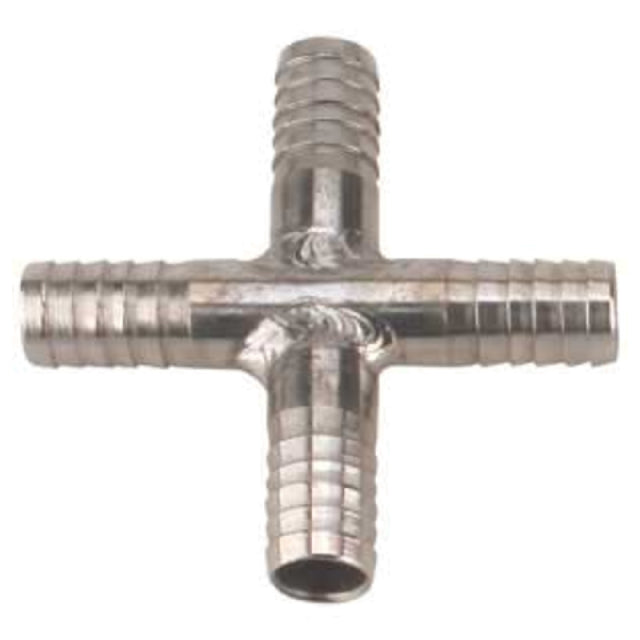 Micro Matic SSC-C2 Cross Fitting 5/16" Stainless Steel