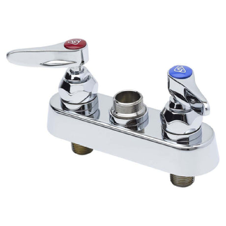 T&S Brass B-1110-CR-LN Faucet Workboard Base Deck Mount 4" Centers