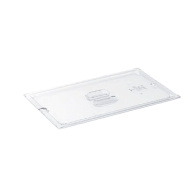 Vollrath 32100 Super Pan® 1/1 GN Flat Slotted Cover Low-temp Polycarbonate Clear Plastic