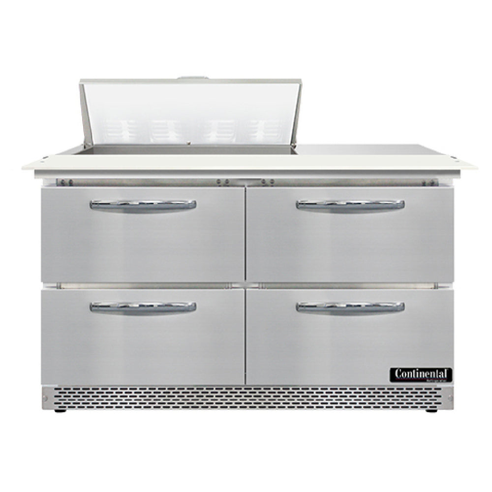 Continental Refrigerator SW48N8C-FB-D Sandwich Unit Front Breather 48"W