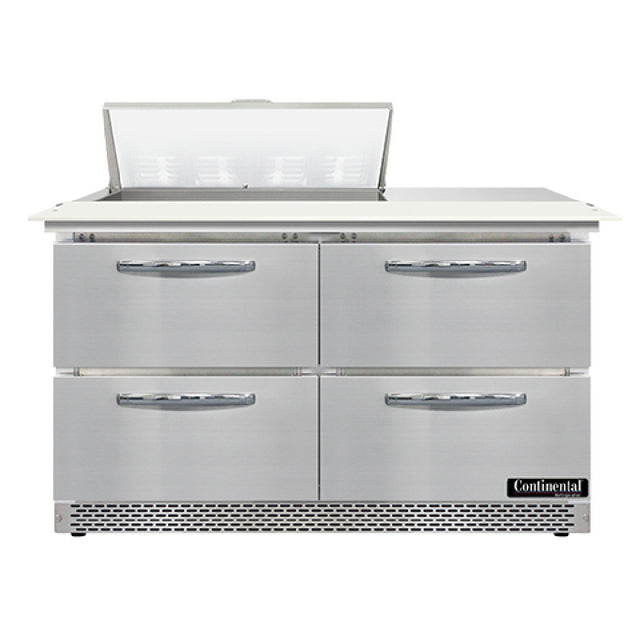 Continental Refrigerator SW48N8C-FB-D Sandwich Unit Front Breather 48"W