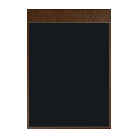 Risch MMB-CH 11X17 Chesterfield Hardback Ostrich Texture Faux-leather Magnetic Menu Board (specify Color)
