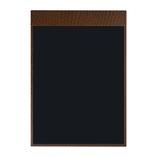 Risch MMB-CH 11X17 Chesterfield Hardback Ostrich Texture Faux-leather Magnetic Menu Board (specify Color)