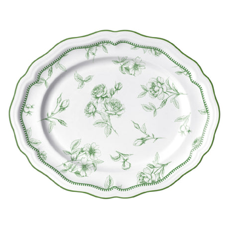 Steelite 62539FP817 Oval Platter 13.0" X 10.5" X 1.0" Adelina