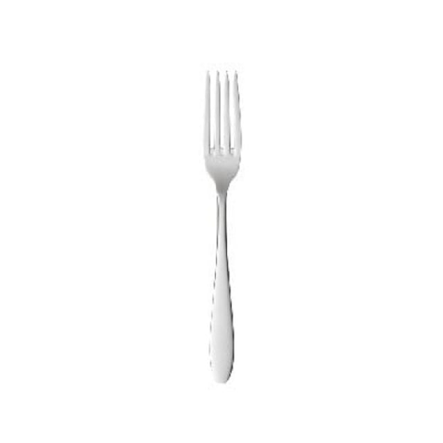 Libbey 804 039 European Dinner Fork 8" Rounded Handle