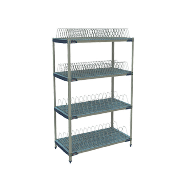 Metro PR48X4 MetroMax® I Stationary Drying Rack Unit 48"W X 24"D X 74"H 4-tier