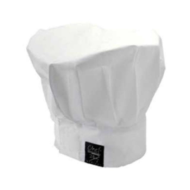 John Ritzenthaler Company H400WH Chef Revival® Chef's Hat 13" Adjustable Head Band