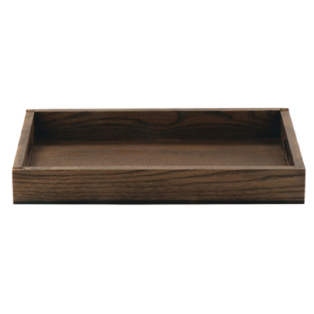 GET Enterprises WD-14-ASH Taproot™ Serving Tray Medium 16-1/4" X 11" X 1-3/4"H