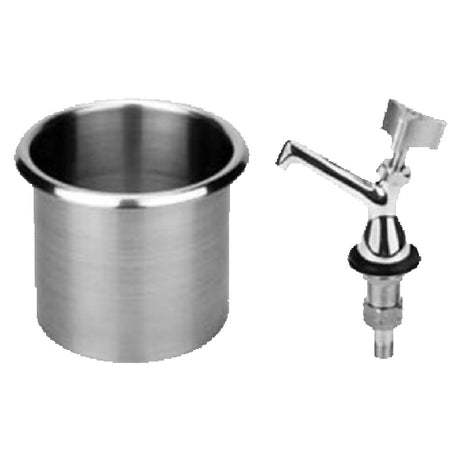 Franklin Machine Products 117-1129 Dipper Well Assembly With 107-1033 Faucet Fits A 5-5/8" To 6" Hole OD Opening Is Needed