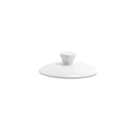 FOH TCS005WHP23-LID Mod® Lid For 8 Oz Sugar Pot Porcelain White