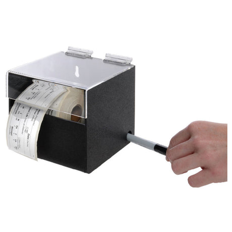Hubert 86302 - Label Dispenser, 5-1/4" X 5-1/8" X 5"H, Rectangular