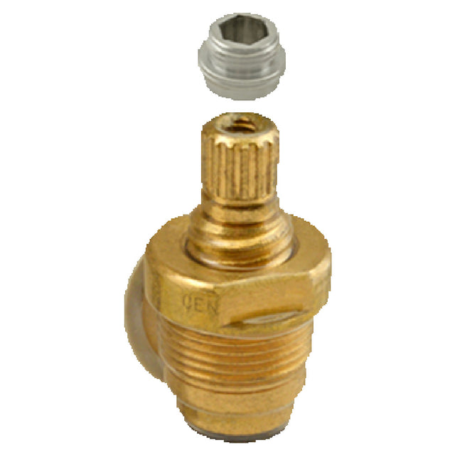 Franklin Machine Products 109-1011 Central Brass Stem 'hot' Full-turn