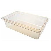 Cambro 16HP150 Pan Food H Pan Full 6"d Amber