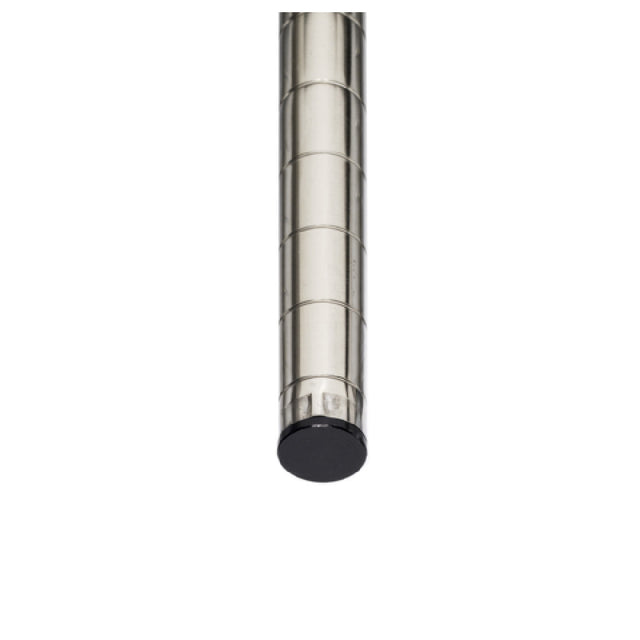 Metro 74UPS-SW 74" Stainless Steel Post Swedged Alumuminum Cap