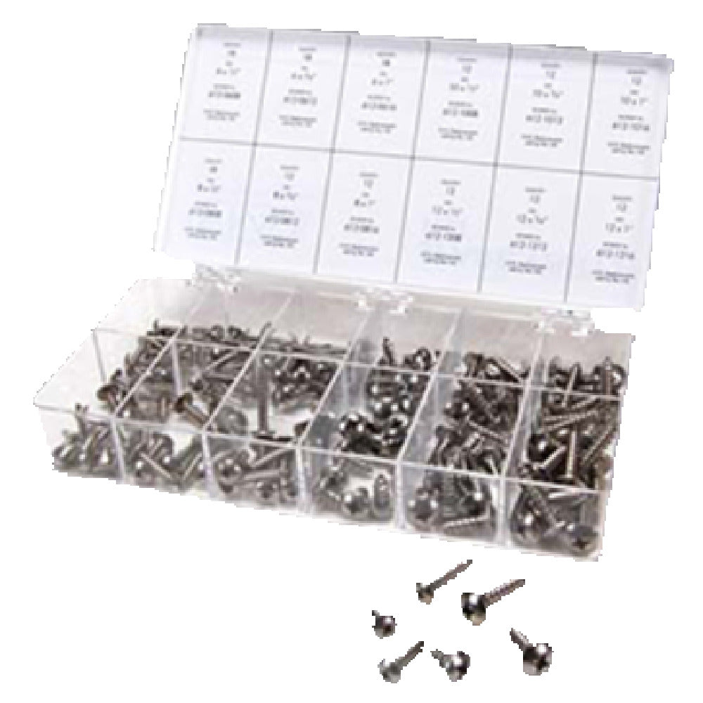 Franklin Machine Products 799-1003 Short Length Sheet Metal Screw Kit Truss Head Phillips Head Screws