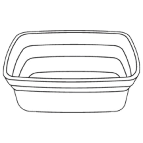 Dinex DXTT20 Soup Bowl 8 Oz. Rectangular