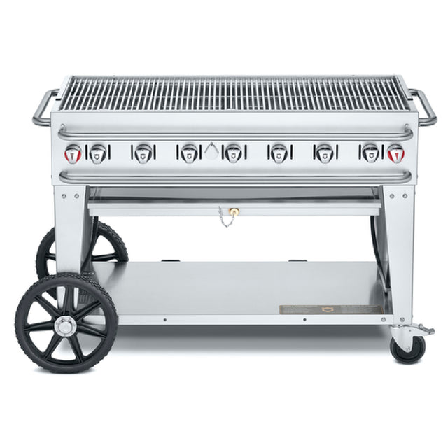 Crown Verity CV-RCB-48-SI 50/100 Pro Series Grill LP Gas 56"L X 28"D