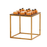 Cal Mil 23201-12-130 Brooklyn Riser 12"W X 12"D X 12"Hcube Open Frame