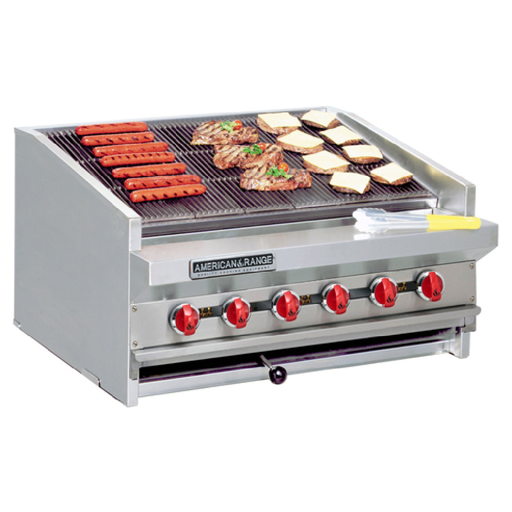 American Range ADJ-48_NAT - Charbroiler, Gas, Countertop