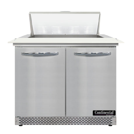 Continental Refrigerator D36N8C-FB Designer Line Sandwich Unit Front Breather