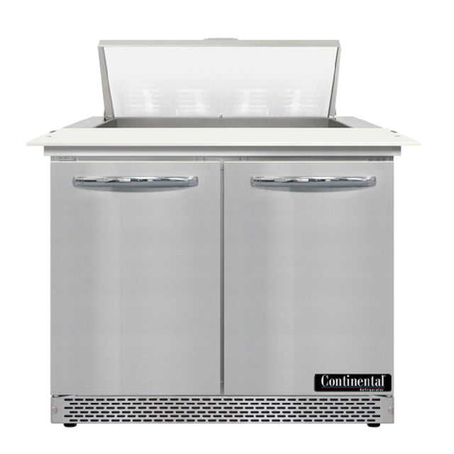 Continental Refrigerator D36N8C-FB Designer Line Sandwich Unit Front Breather