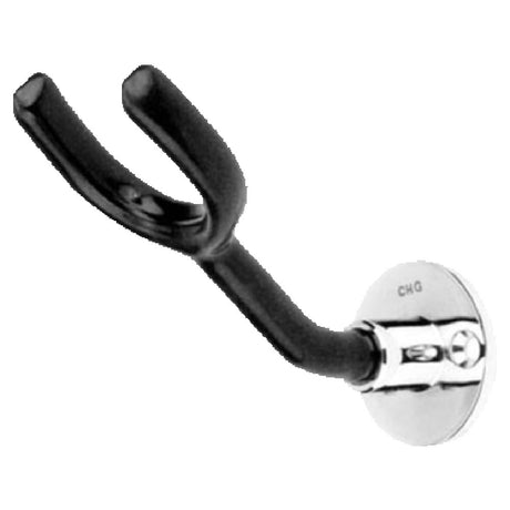 Franklin Machine Products 106-1154 Wall Hook Chrome-plated Base With Vinyl Coated Hook For CHG Encore Pre-rinses