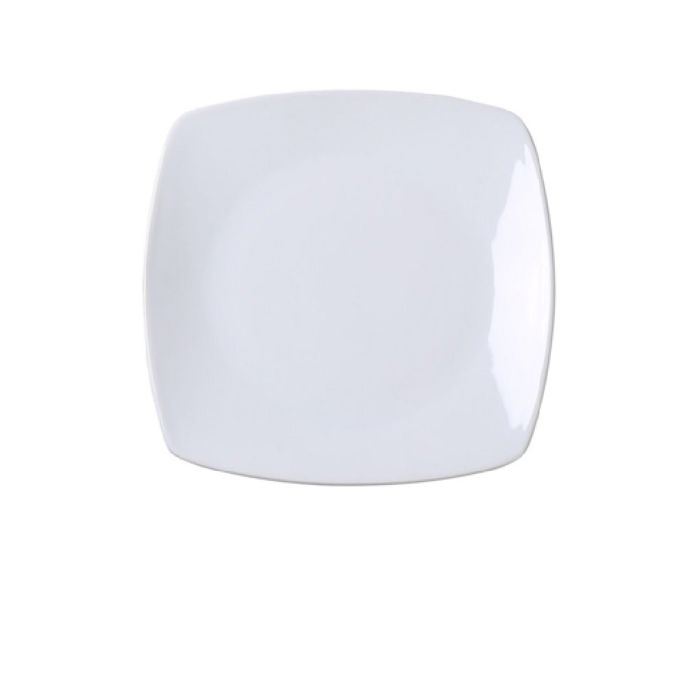 Yanco ML-2108 Main Land Plate 8"L X 8"W X 3/4"H Square With Rounded Corners